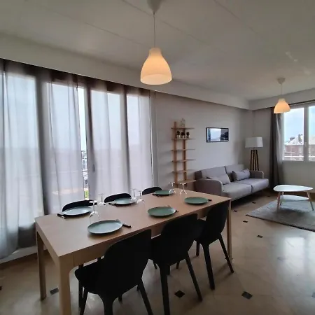 Stsever-8peoples-4beds-cosy-centrevillerouen-wifi *